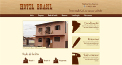 Desktop Screenshot of hotelbrasilnet.com.br